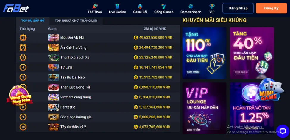 Tham gia 89bet4 ngay để trải nghiệm các trò chơi slot hấp dẫn